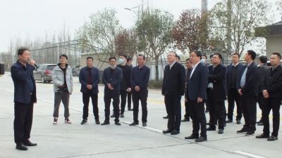 熱烈歡迎鄖西縣代表團(tuán)蒞臨我司調(diào)研指導(dǎo)！